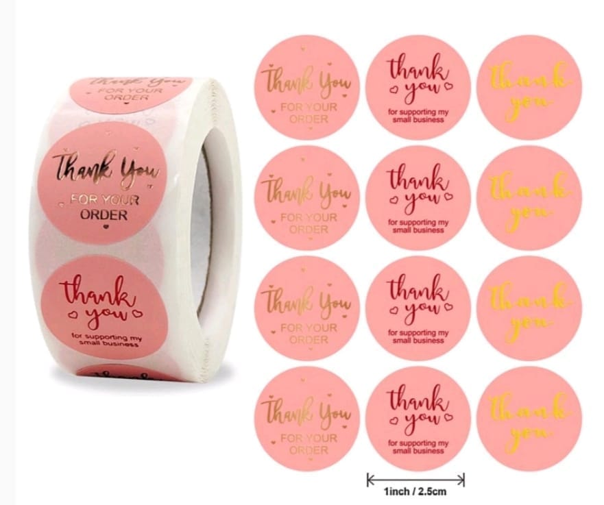 Thank You Stickers - cdta04