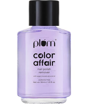 Plum Nail Paint Remover Liquid 30 mL
