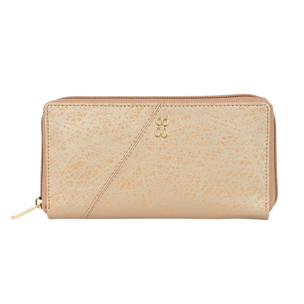 TOME WALLETS ZIPAROUND L GOLD