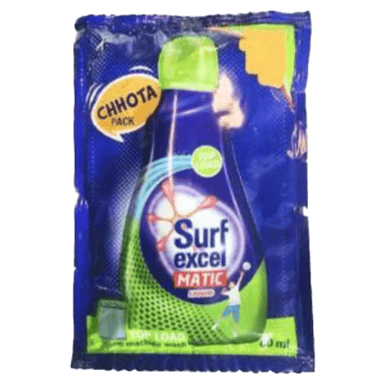Surf Excel Detergent Liquid Matic Top Load 60ml
