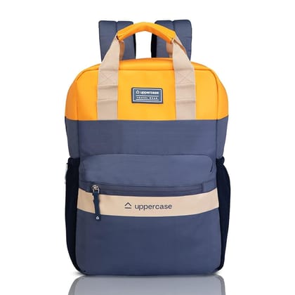 Uppercase Vegan 17L Leather Laptop Backpack 7A Blue (2300EBP1BLU) Blue
