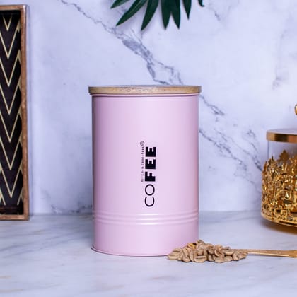 Craftlayout TIN Pink Canister, Pink 900 Ml