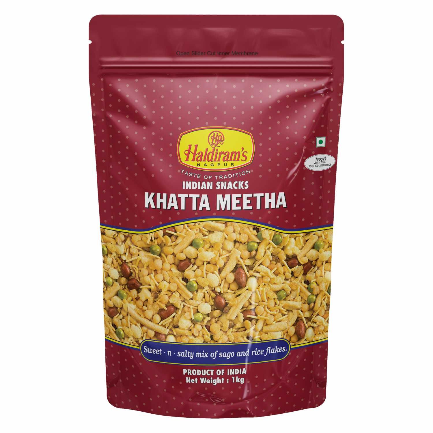 Haldiram's Khatta Meetha Namkeen - 400 gm