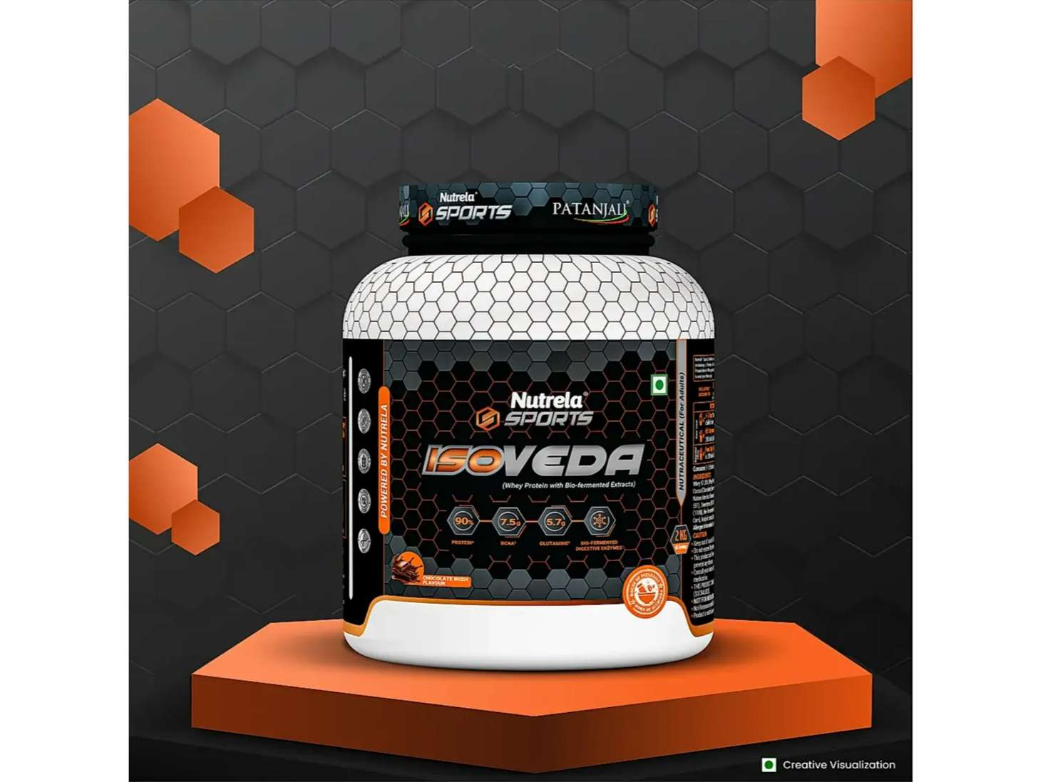 Nutrela Sports Isoveda Protein - 2Kg Chocolate Irish