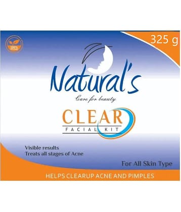 Natural's care for beauty - Natural Glow Facial Kit For All Skin Type ( Pack of 1 )