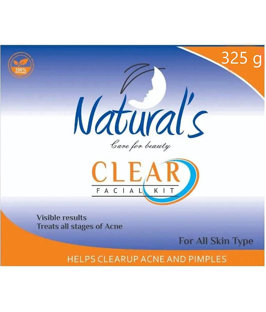 Natural's care for beauty - Natural Glow Facial Kit For All Skin Type ( Pack of 1 )