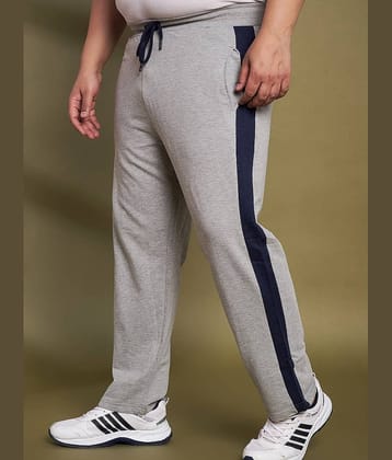 AUSTIVO Grey Cotton Blend Men's Trackpants ( Pack of 1 )