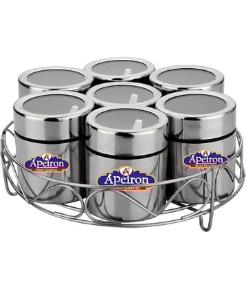 APEIRON MULTI PURPOSE DABBA Steel Food Container Set of 7 1400 mL