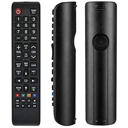 Flymaster Samsung LED/LCD TV Universal Remote Control  Full Functionality, Easy Setup (Black).