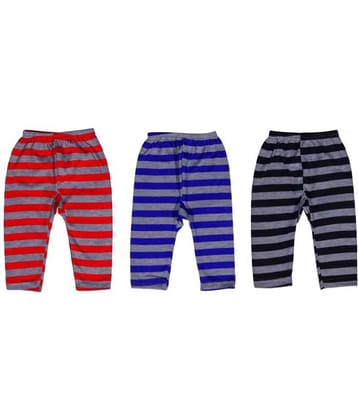 Paryag Pack of 3 Unisex for Baby Woollen Pyjama ( Multicolor )