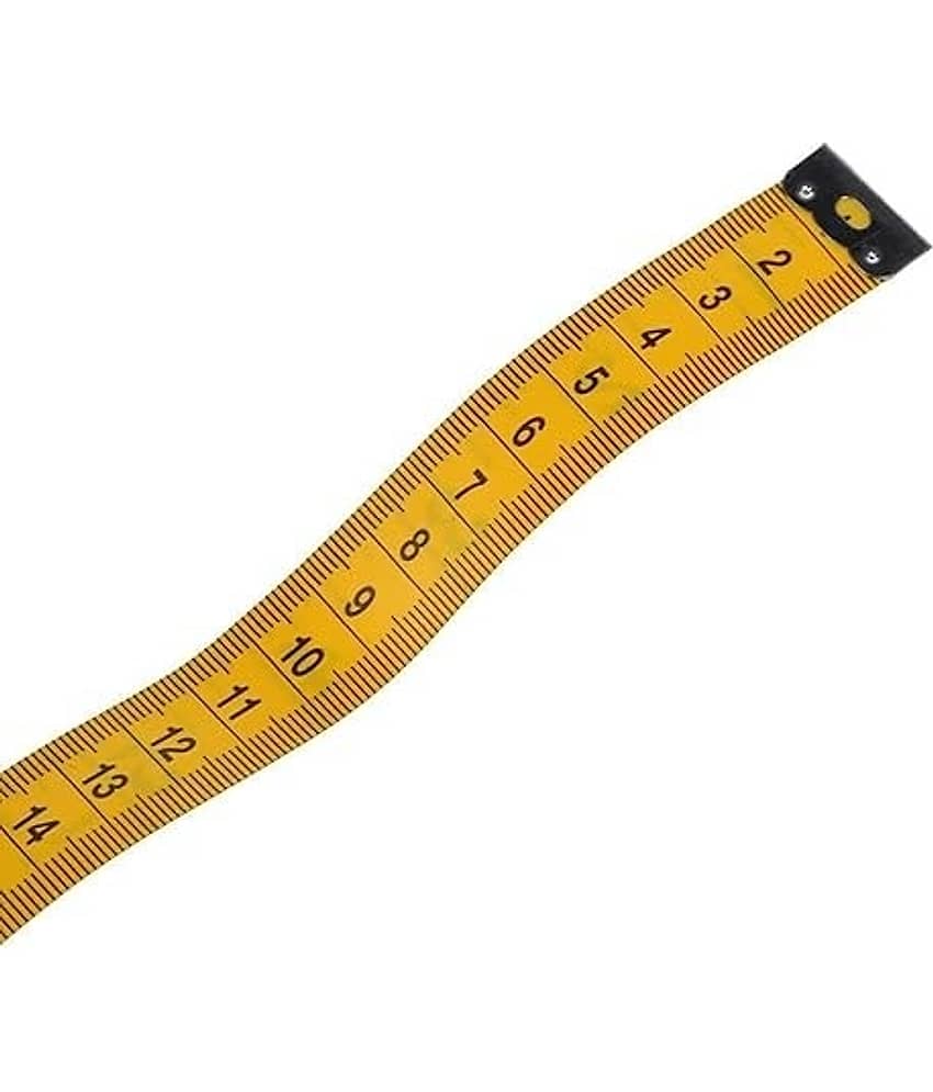 Eclet Durable Soft Sewing Tailor Tape Body Measuring Dress-Making Measure Ruler, 1.50 Meter, 150 cm, Multicolour(E)