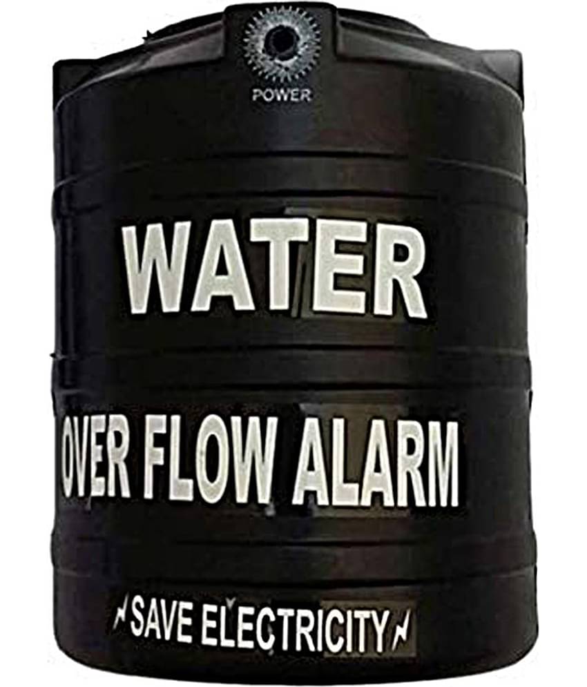 Water Overflow Alert Alarm Sound System ( Save Electricity and Save water ) (BLACK)