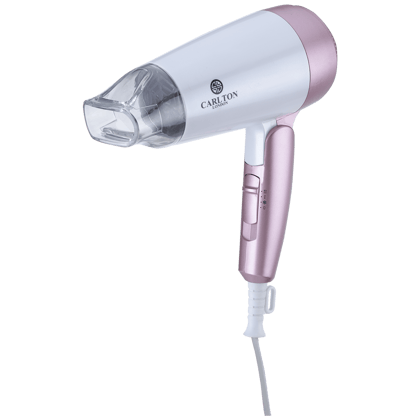 Carlton London Hair Dryer with 2 Heat Settings & Cool Shot (Overheat Protection, White)*(Refurbished product) Carlton London Hair Dryer with 2 Heat Settings & Cool Shot (Overheat Protection, White)*(Refurbished product)