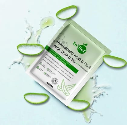 DHRUVINSRI Salicylic Acid 1% Clarifying & Pore-Refining Facial Sheet Mask – Acne Control, Skin Tone Balancing & Firmness Boosting Mask with Blueberry Extract - 1Pcs