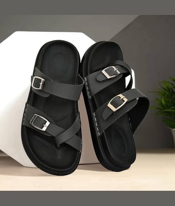 Figor Grey Men's Leather Slipper