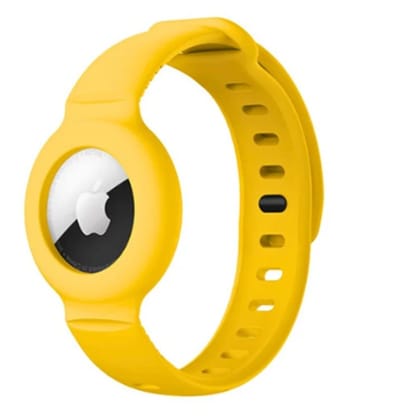 Mango - Silicone Watch Band for Apple Airtag Mango - Silicone Watch Band for Apple Airtag