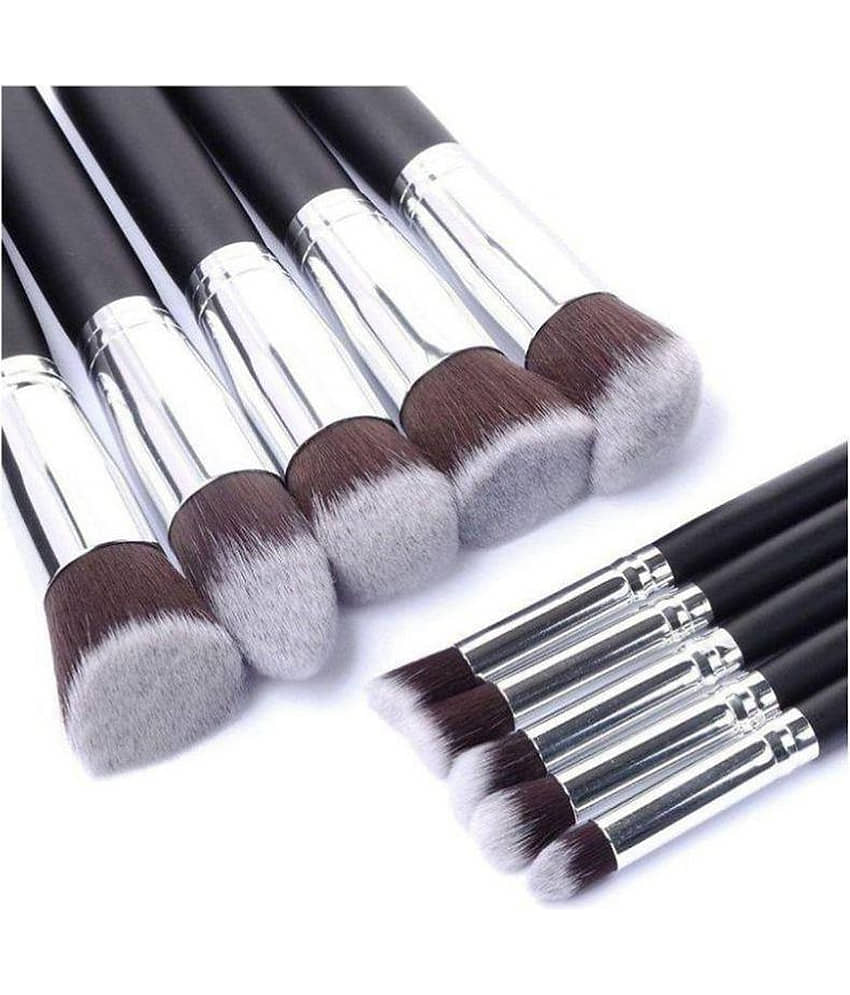 Lenon Synthetic Foundation Brush,Concealer Brush 10 Pcs 100 g