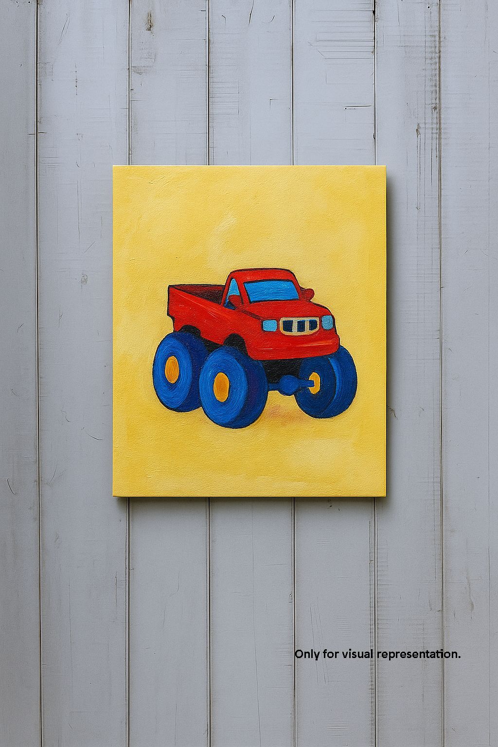 Dbeautify's DIY Traditional Painting – Monster Truck