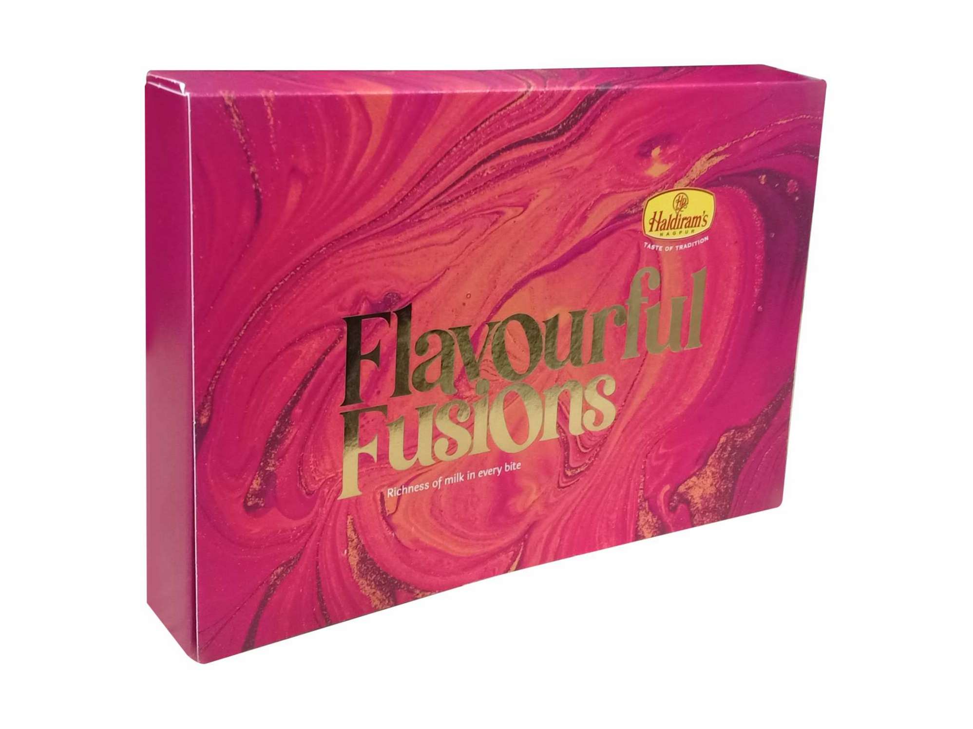 Haldiram's Flavourful Fusions (Milk) Packed Sweets - 500 Gm - Pack of 2