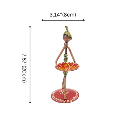 Mother and Baby T-Light Stand