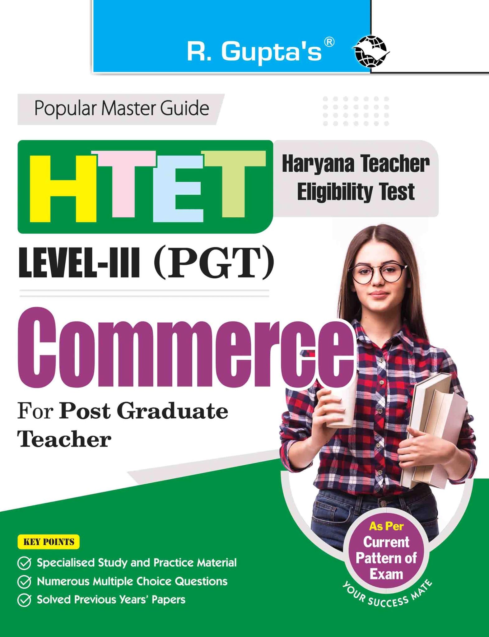HTET (PGT) Post Graduate Teacher (Level-3) Commerce Exam Guide [Paperback] [Dec 06, 2025] RPH Editorial Board