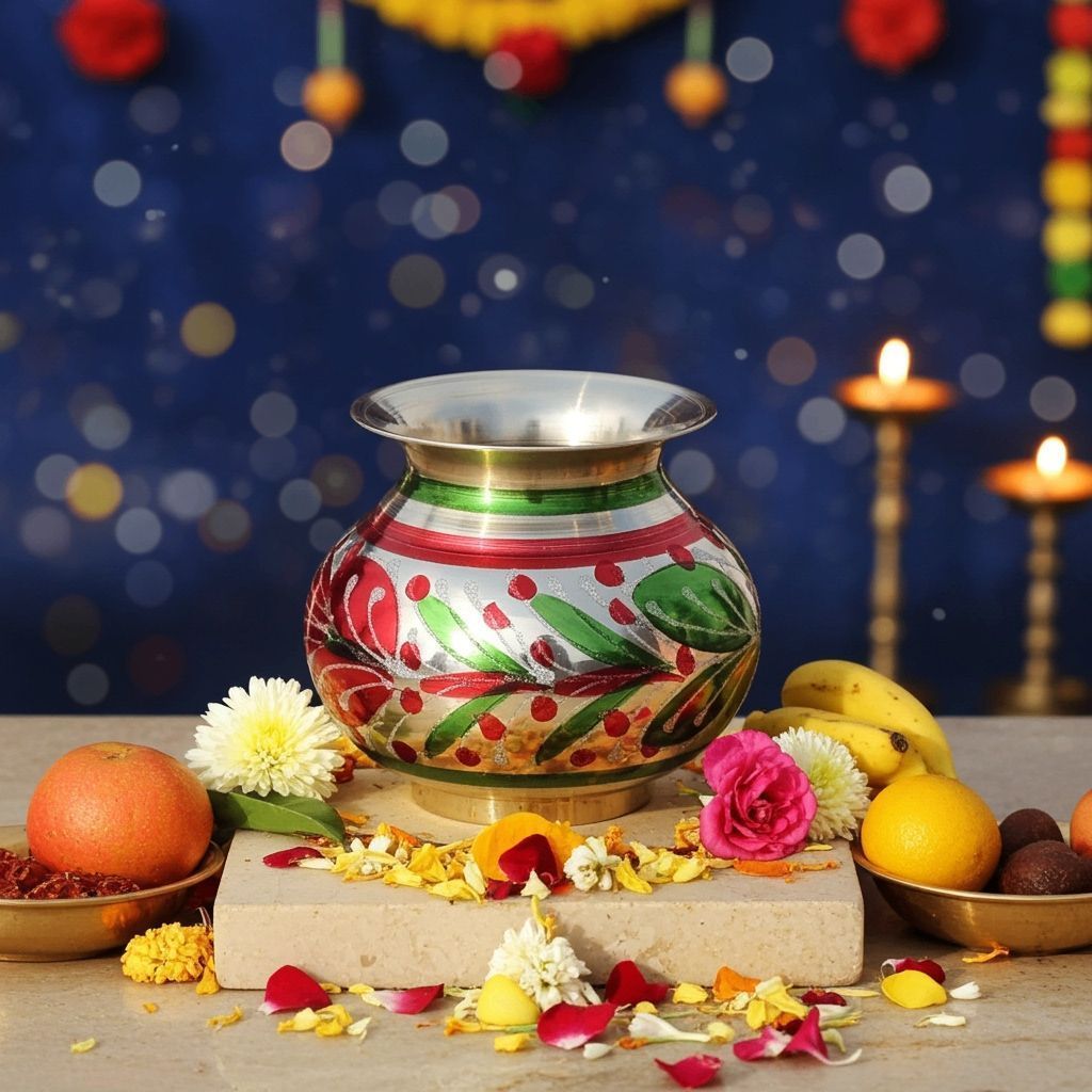 Brass Matki Colour No. 6, 600 ML (ZMAS152 C)