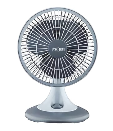 LA' FORTE High Speed Electric Table Fan - 225 mm/50 W LA' FORTE High Speed Electric Table Fan - 225 mm/50 W - Grey