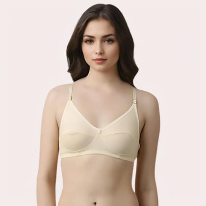 Comfort Bra 2-Pack Beige Cotton Comfort