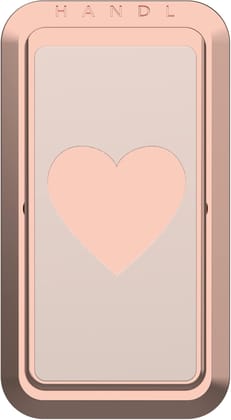 Triot HANDL NEW YORK Rose Gold Heart Mobile Holder Grip
