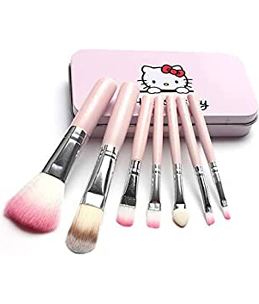 Lenon Hello Makeup Brush Synthetic Foundation Brush,Concealer Brush 7 Pcs 100 g