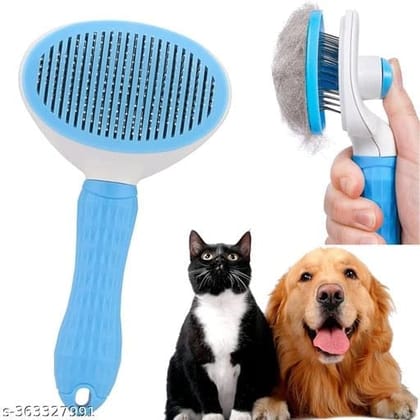Self Cleaning Slicker Brush for Pet (Multicolor) Self Cleaning Slicker Brush for Pet (Multicolor)