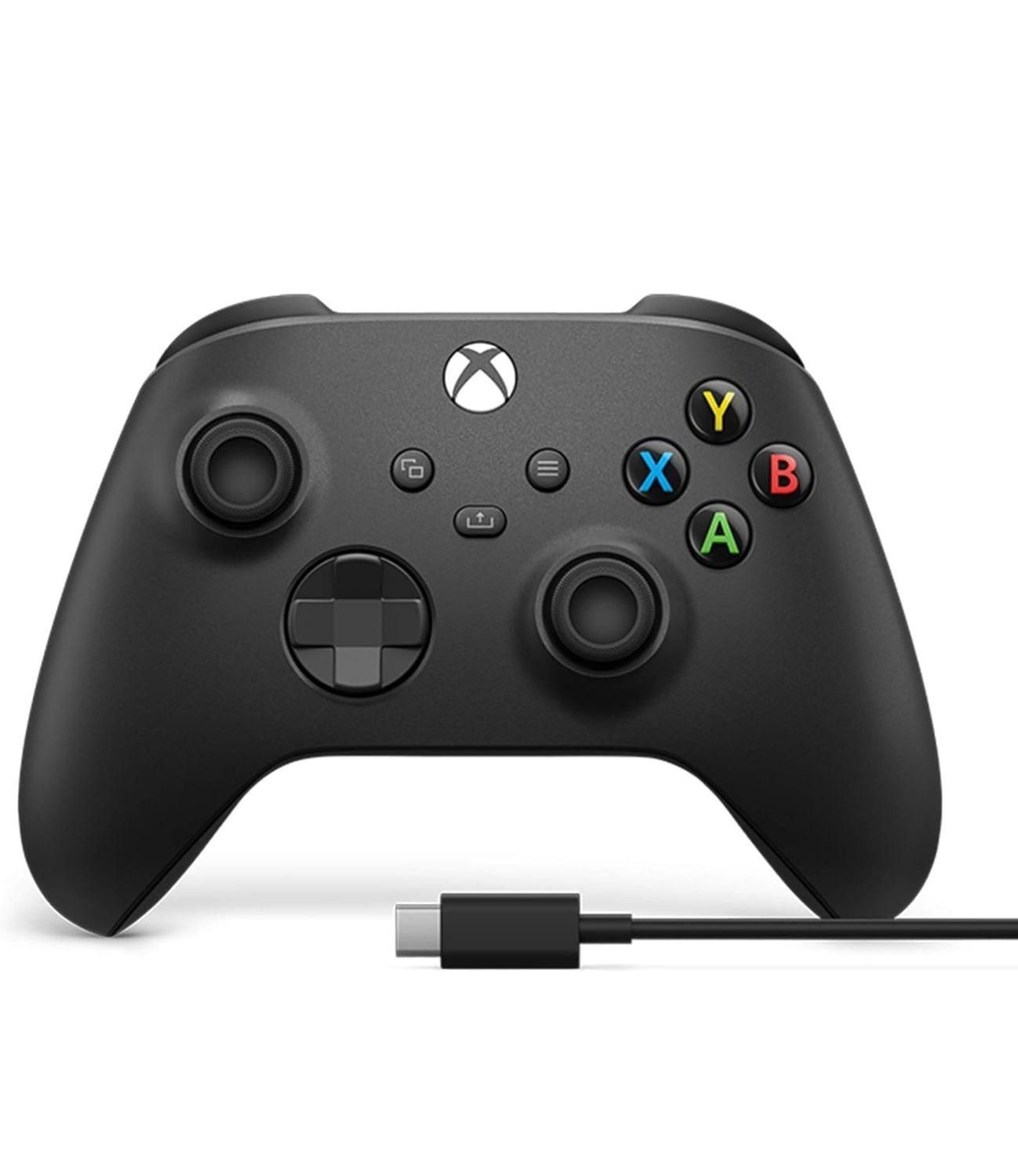 Xbox Controller Carbon Black with USB