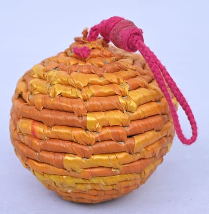 Handwoven Wheatgrass Decorative  Ball