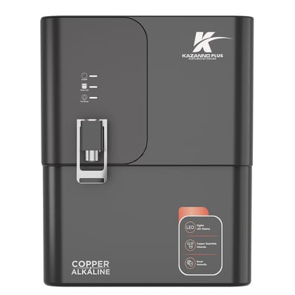 Kazanno Plus Alkaline Water Purifier | BLACK  10 Litres