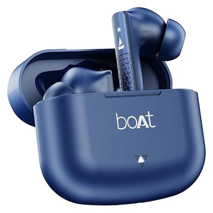 BoAt Airdopes 91 Prime, 45HRS Battery, 13mm Drivers, Metallic Finish, Low Latency,ENx Tech, Fast Charge, v5.3 Bluetooth TWS in Ear Earbuds Wireless Earphones with mic