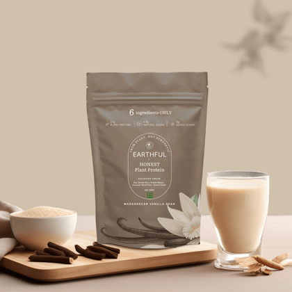 Earthful Honest Plant Protein-Madagascar Vanilla