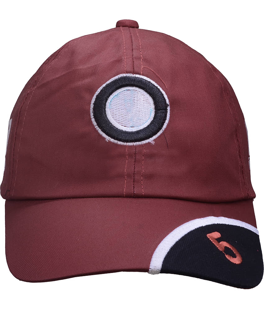 JMALL - Red Cotton Men's Cap ( Pack of 1 )