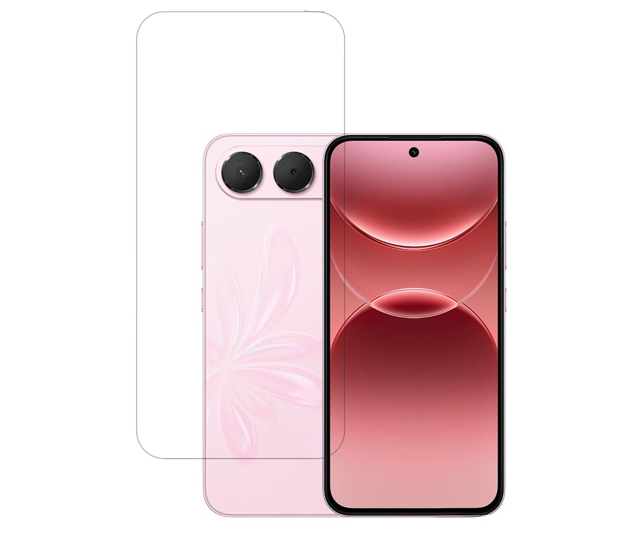ISAAK Front Screen Protector Compatible with OPPO F35 5G (Pack of 1)