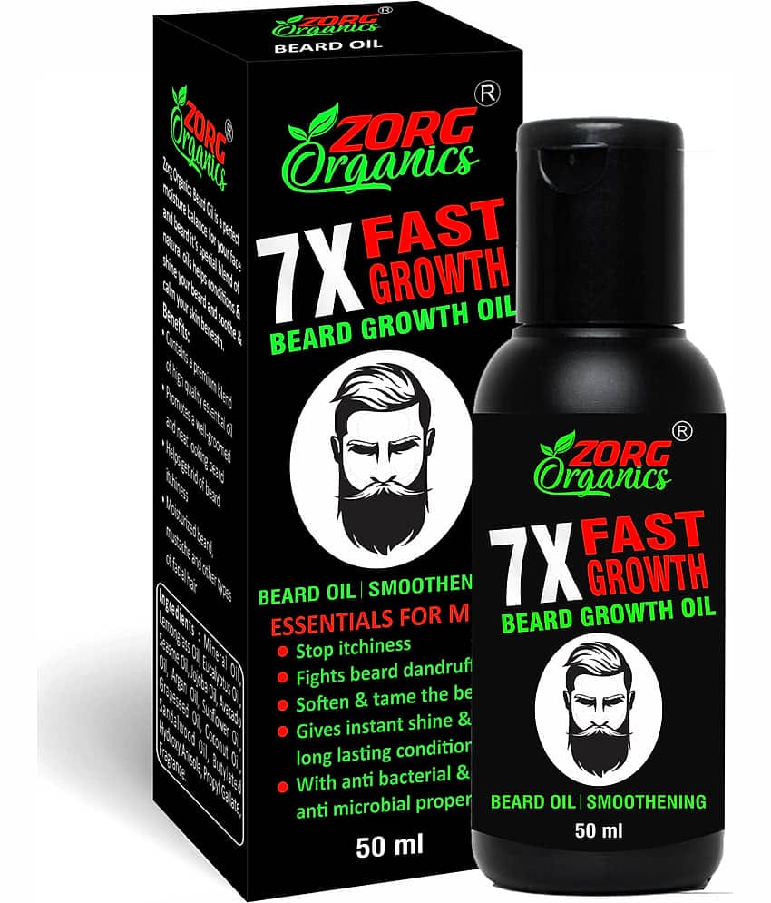 Zorg Organics 7X Fast Beard Oil Growth Oil 50 ml