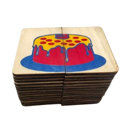 Zuvoy Little Creators | Wooden Matching Puzzle Game for Kids | Montessori Early Learning Toy | Memory & Cognitive Skill Development | Fun & Engaging Educational Puzzle for Ages 3+ Zuvoy Little Creators | Wooden Matching Puzzle Game for Kids | Montessori Early Learning Toy | Memory & Cognitive Skill Development | Fun & Engaging Educational Puzzle for Ages 3+