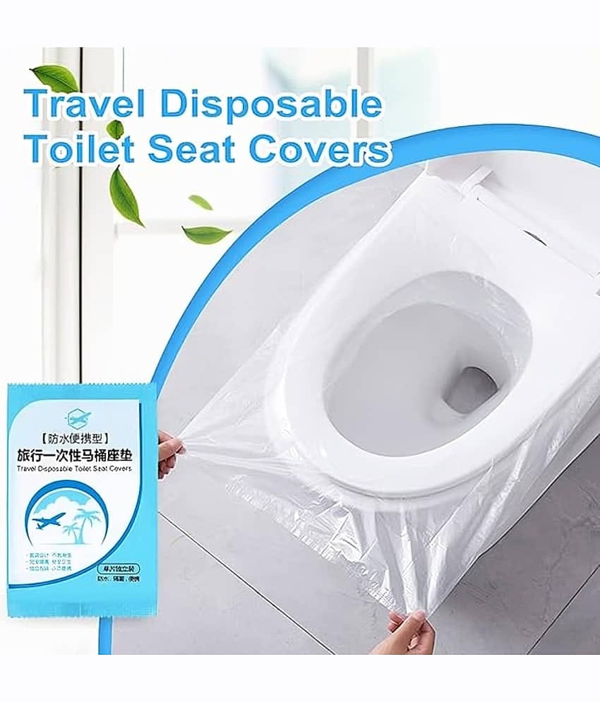 6 PCS Toilet Seat Covers Disposable Travel Pack (Pack of 1)