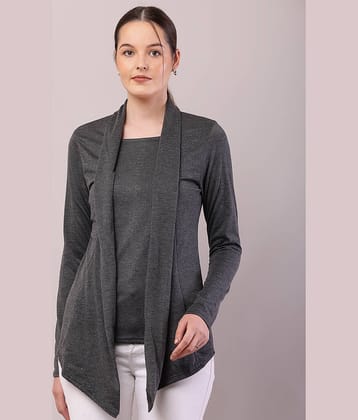 risemax Poly Cotton Women's Shrugs - Grey ( Single )