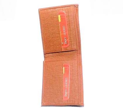 Nawani D.5 Men's Brown Leather Wallet, Size- 11/9 cm