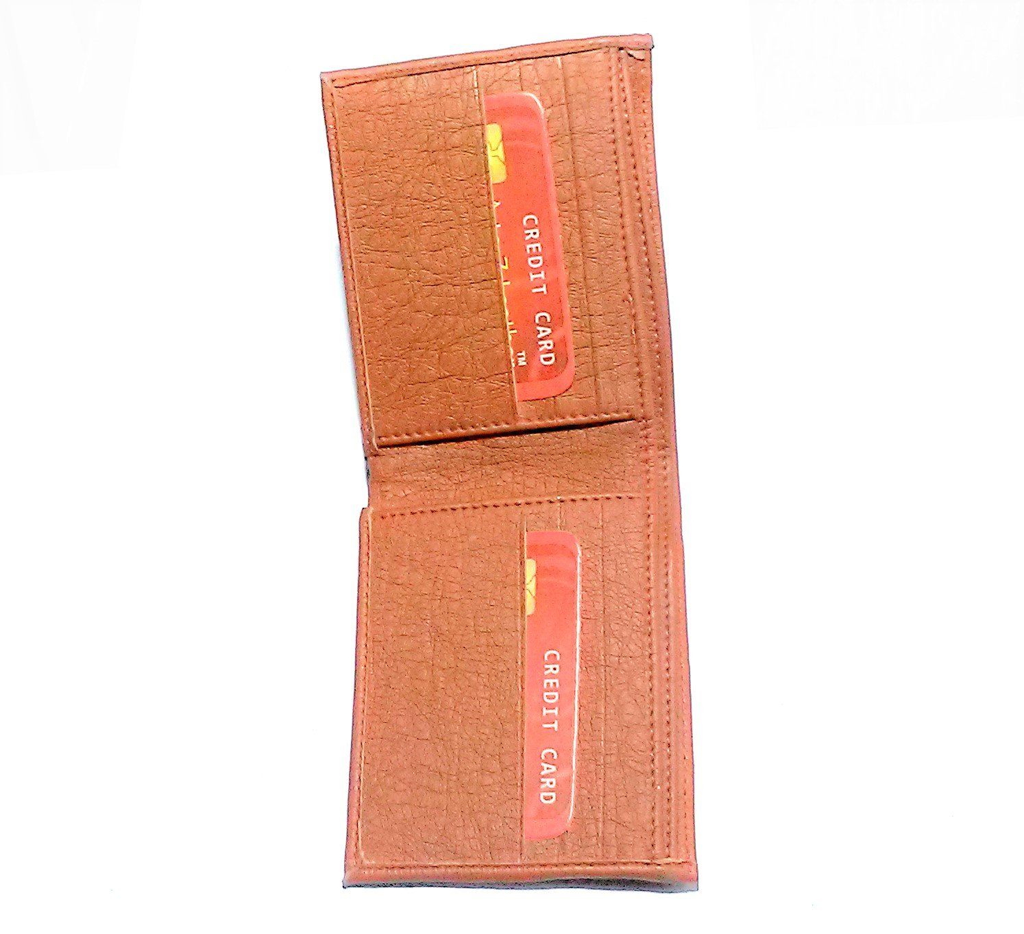 Nawani D.5 Men's Brown Leather Wallet, Size- 11/9 cm