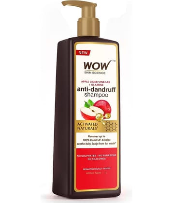 WOW Skin Science - Anti Dandruff Shampoo 1000 mL ( Pack of 1 )