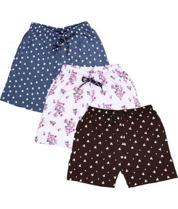 powermerc Cotton Hot Pants - Brown Pack of 3