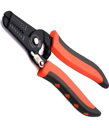 Saykhus Multifunctional Handle Tool 150mm/6'' Wire Stripper with Cutting Edge (multi-colour)