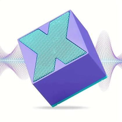 X1 Mini Portable Bluetooth Speaker with 40mm Driver, 5W HD Sound Output, Bluetooth 5.1 Wireless Connectivity, Built-in Microphone, 10m Range, Compact Travel Speaker for Android, iPhone, Tablet & Laptop (Random Color)