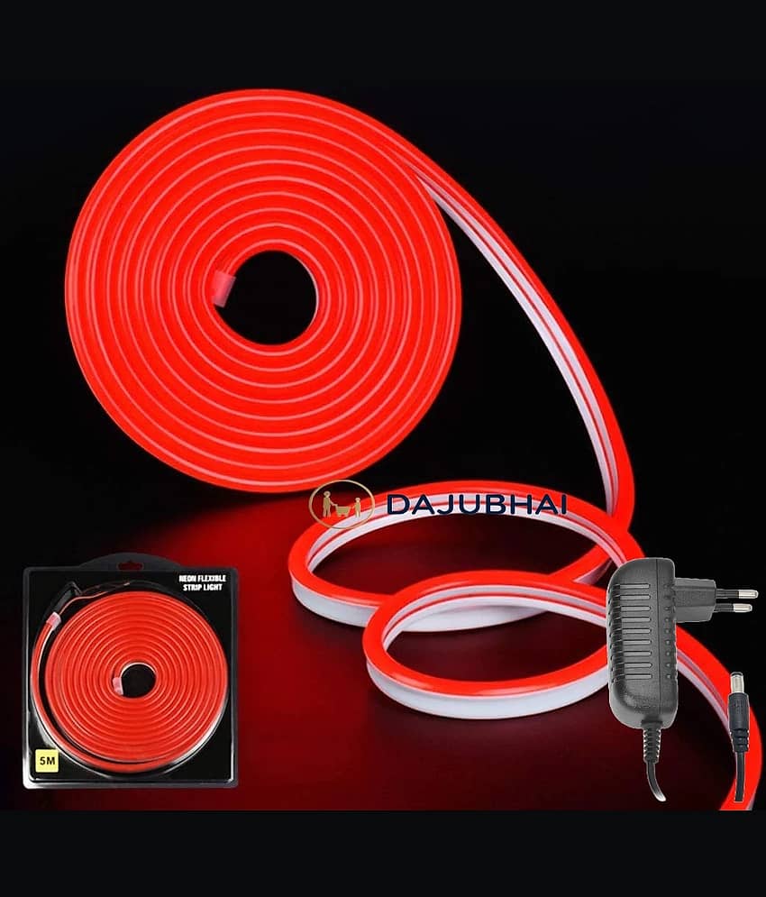 DAJUBHAI Orange 5Mtr Neon Light ( Pack of 1 )