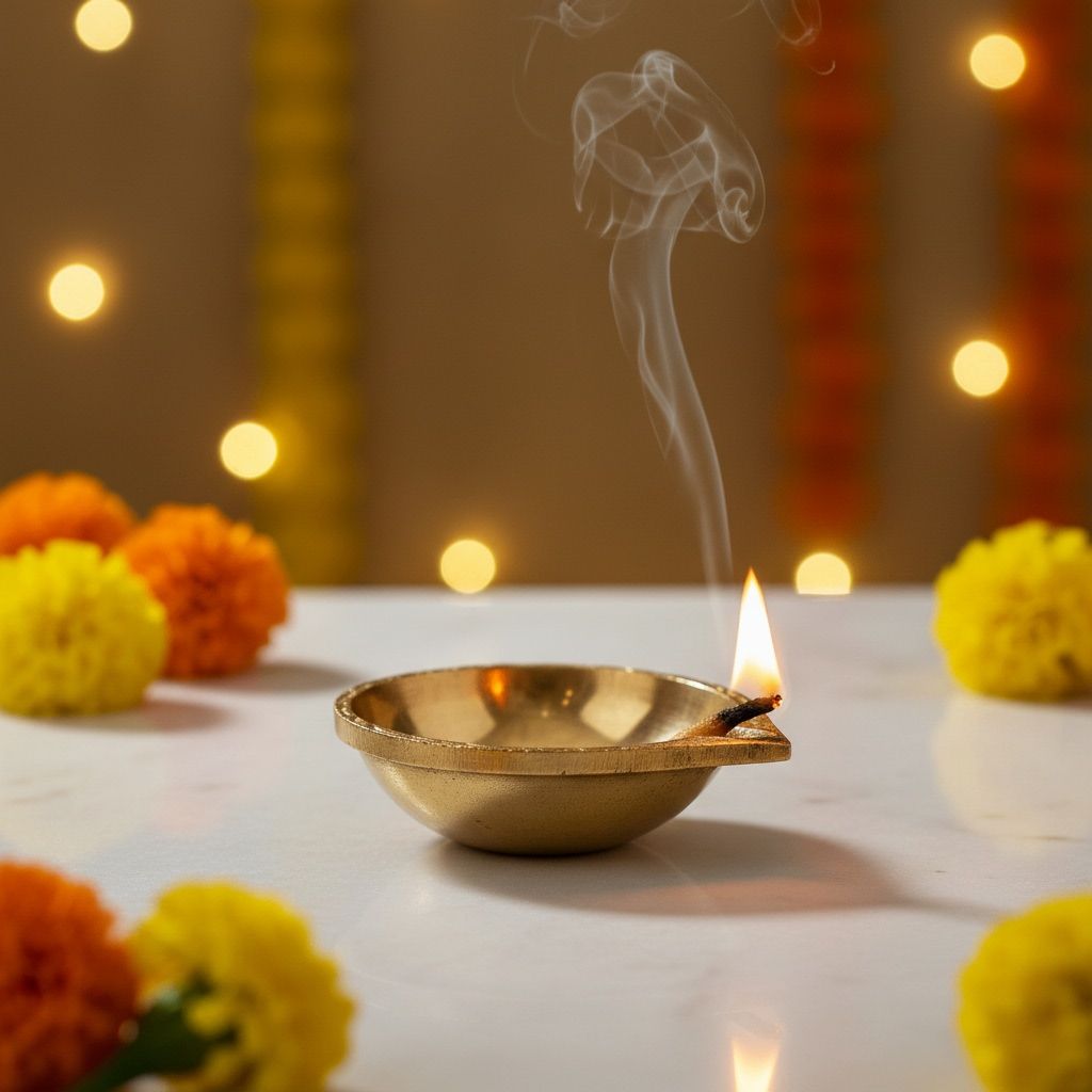 Brass Laxmi Kuber Deepak No. 1 (ZMAS413 B)